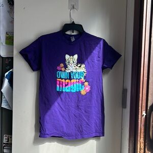 Purple long Kids T-Shirt with Graphic Print